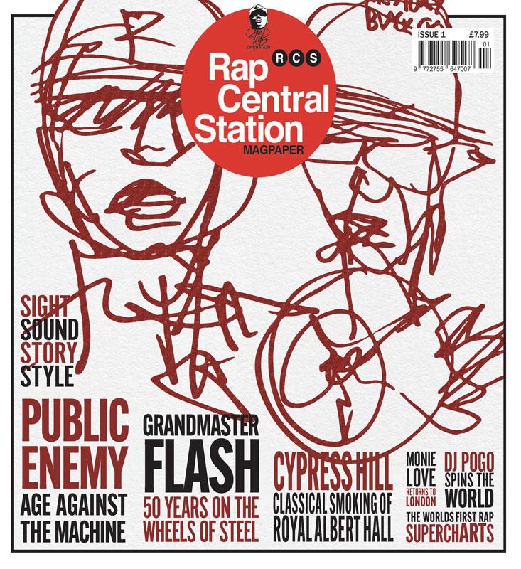 Rap Central Station Magazine Issue 1 Cover