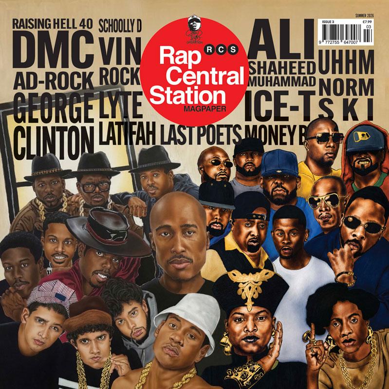 Rap Central Station Magazine Issue 3 Cover