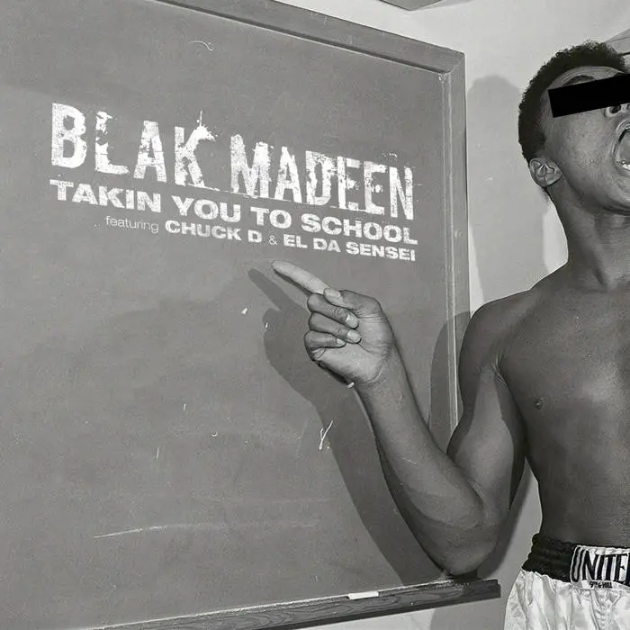 Cover of Blak Madeen - Takin You To School (CD-R Maxi-Single)