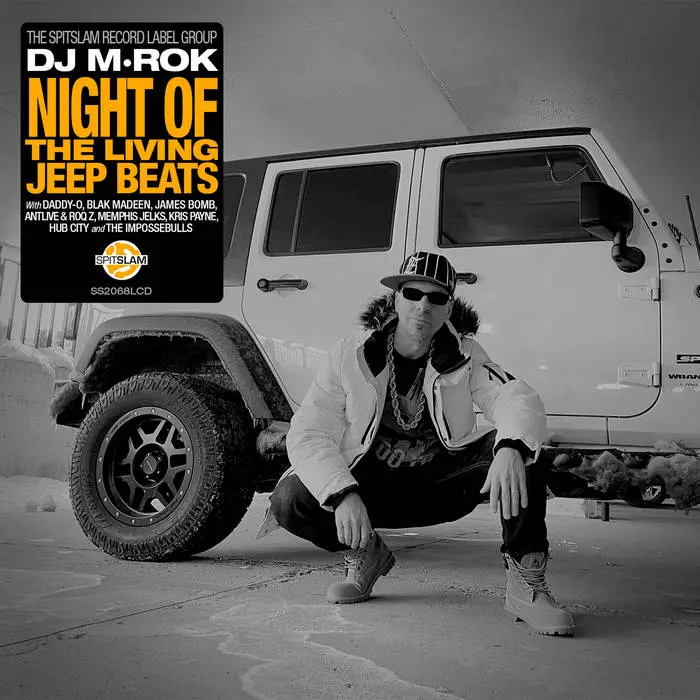 Cover of DJ MROK - Night of the Living Jeep Beats (CD-R)