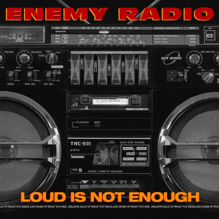 Cover of Enemy Radio - Loud Is Not Enough (CD-R)