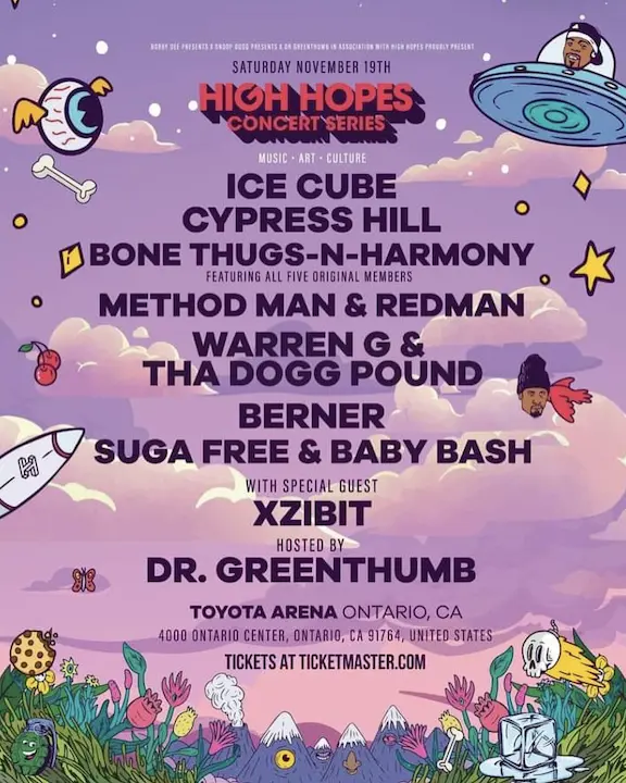 Ice Cube, Cypress Hill, Bone Thugs + More Headline High Hopes Festival