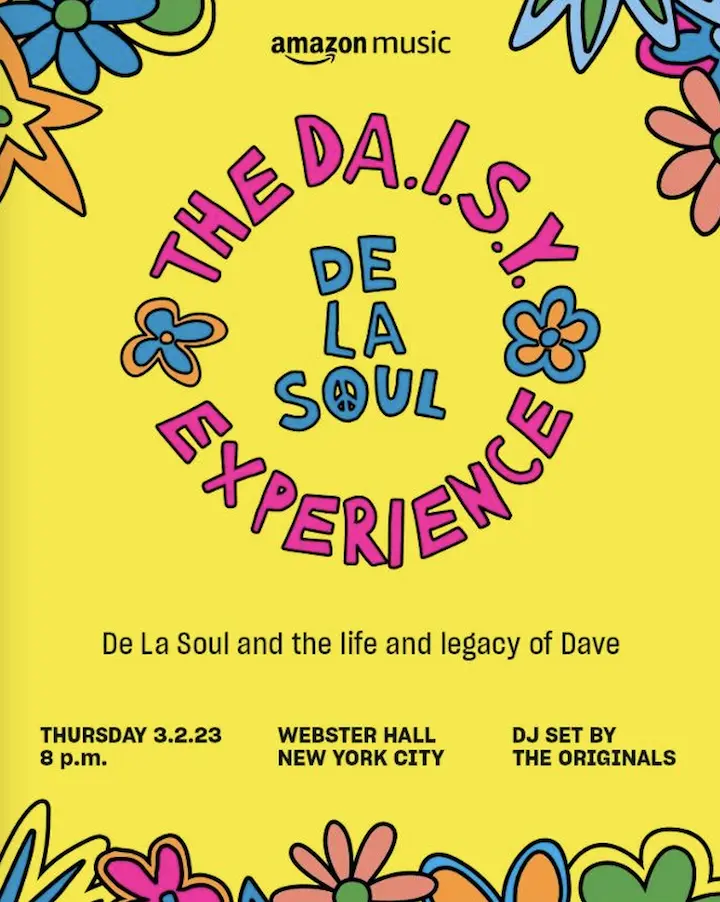 De La Soul Flips Amazon Music Event "The D.A.I.S.Y. Experience" Into Trugoy Tribute