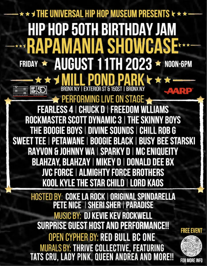 Chuck D, Fearless 4, Busy Bee Starski + More Plucked For UHHM's RAPAMANIA Showcase