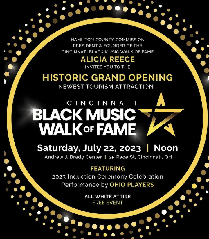 Cincinnati's Black Music Walk Of Fame Officially Opens To The Public