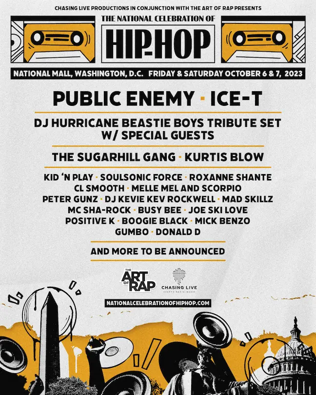 Public Enemy & Ice-T Announced As Co-Headliners For Free Washington D.C. Hip Hop Concert