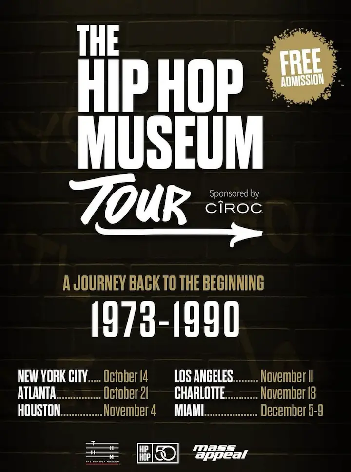 The Hip Hop Museum Announces Immersive Six-City Tour