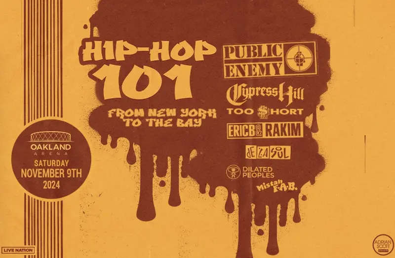 Public Enemy, De La Soul, Cypress Hill, Too $hort, Eric B & Rakim Among "Hip-Hop 101" Performers