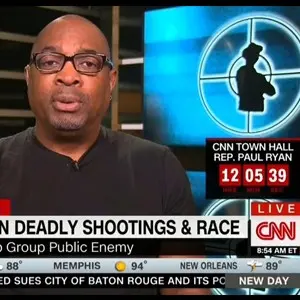 Chuck D appears on CNN, HLN to defend Black Lives Matter