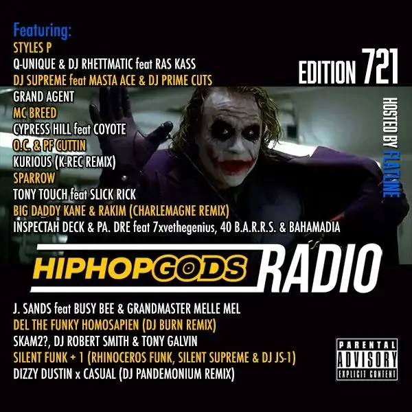 Cover image for HipHopGods Radio: edition 721