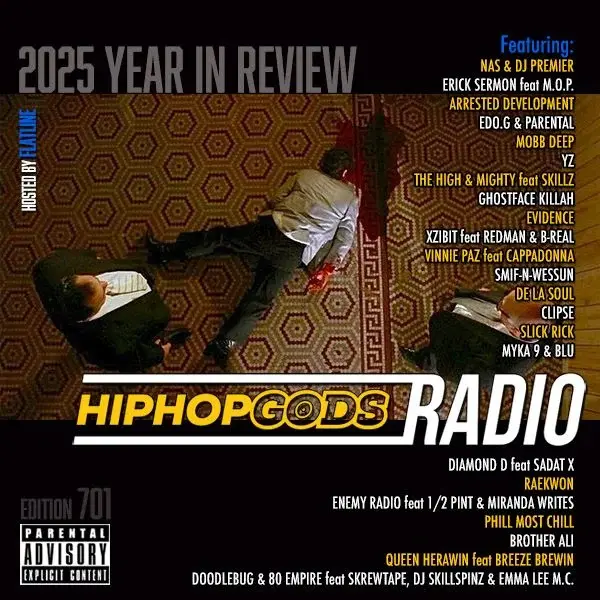 Cover image for HipHopGods Radio: 2025 Year In Review