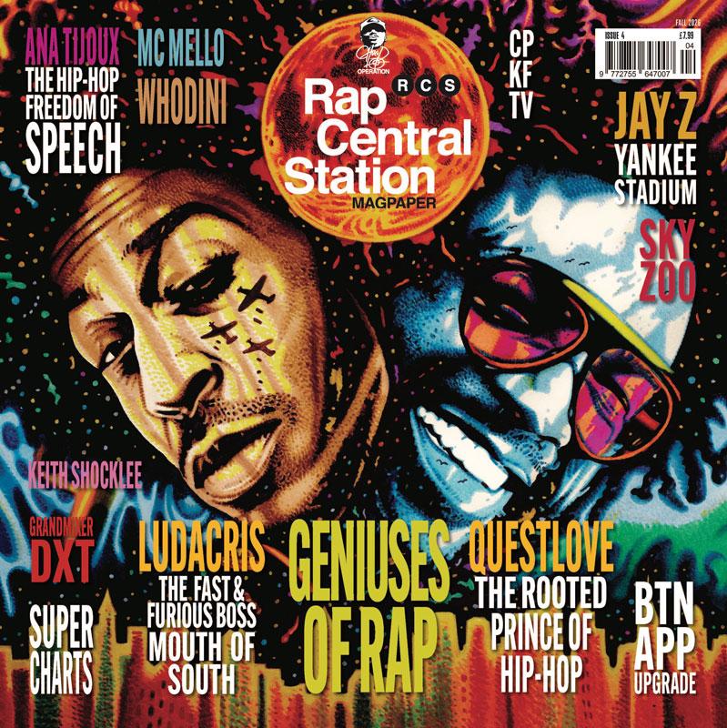 Rap Central Station Magazine Issue 4 Cover