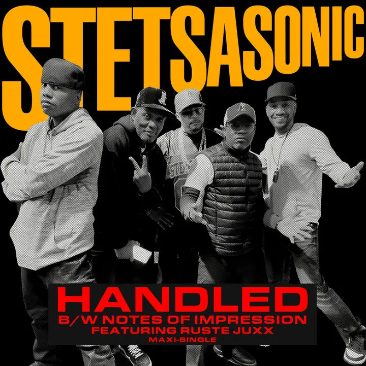 Cover of Stetsasonic - Handled b/w Notes of Impression (CD-R Maxi-Single)
