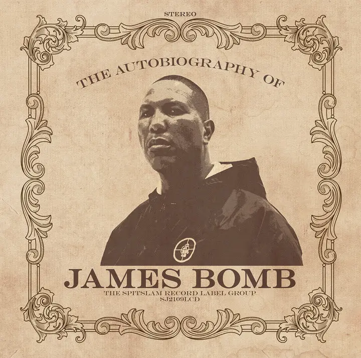 Cover of James Bomb - The Autobiography Of (CD-R)